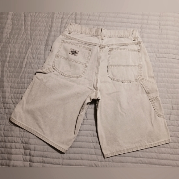 Lee Dungarees Men's Size 32L Carpenter Utility Beige Khaki Shorts - Picture 2 of 13